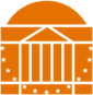 UVA Rotunda Icon Orange