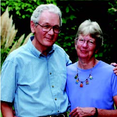 Edward Lee Piepho (Grad ’72) and Susan Brand Piepho (Grad ’70) 